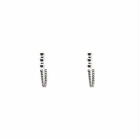Diu Earrings - Silver