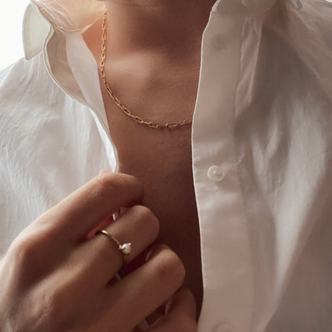 Paperclip Chain - Gold