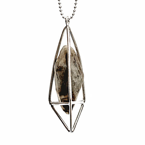 Lumia Necklace - Labradorite & Silver