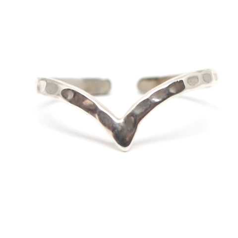 Chevron Midi - Silver