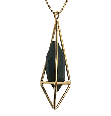 Lumia Necklace - Shungite & Gold