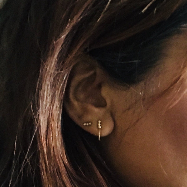 Diu Earrings - Gold
