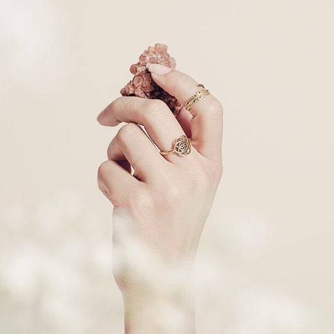 Sweet Seed of Life Ring - Gold
